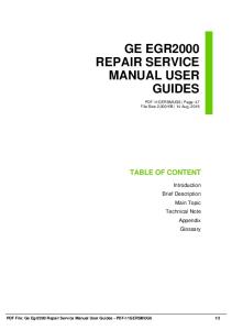 ge egr2000 repair service manual user guides dbid 7pel